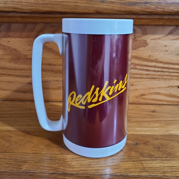 Vintage Washington Redskins NFL Thermo-Serv Plastic Beer Mug - Picture 2 of 9